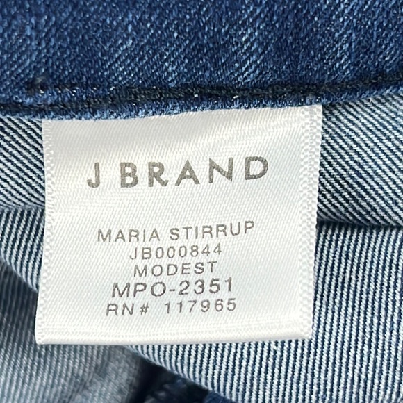 J Brand Maria Stirrup Skinny Jeans Sz:31 - Picture 13 of 16